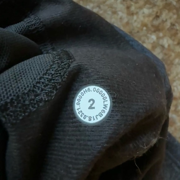 LULULEMON Ready To Rulu High Rise Cropped Joggers Size 2 - Picture 3 of 6